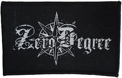 ZERO DEGREE - Logo - 10,3 cm x 6,6 cm - Patch - 168296