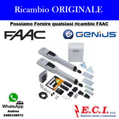 104415445 FAAC MASTER KIT 230V For Double Swing Gates
