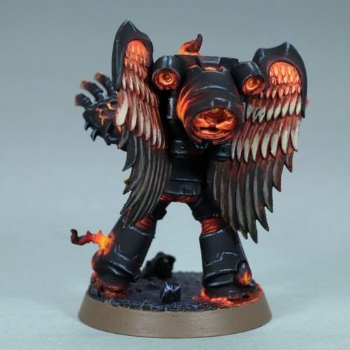 Painted Legion Damned Miniature Chaos Lord space marine warp talon warhammer 40k - Picture 5 of 8