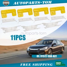 11pcs Windshield Roof Moulding Clips Repair Set For 2003-2017 Honda Accord