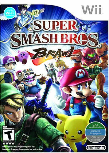 NEW Super Smash Bros. Brawl (Wii, 2008) World Edition