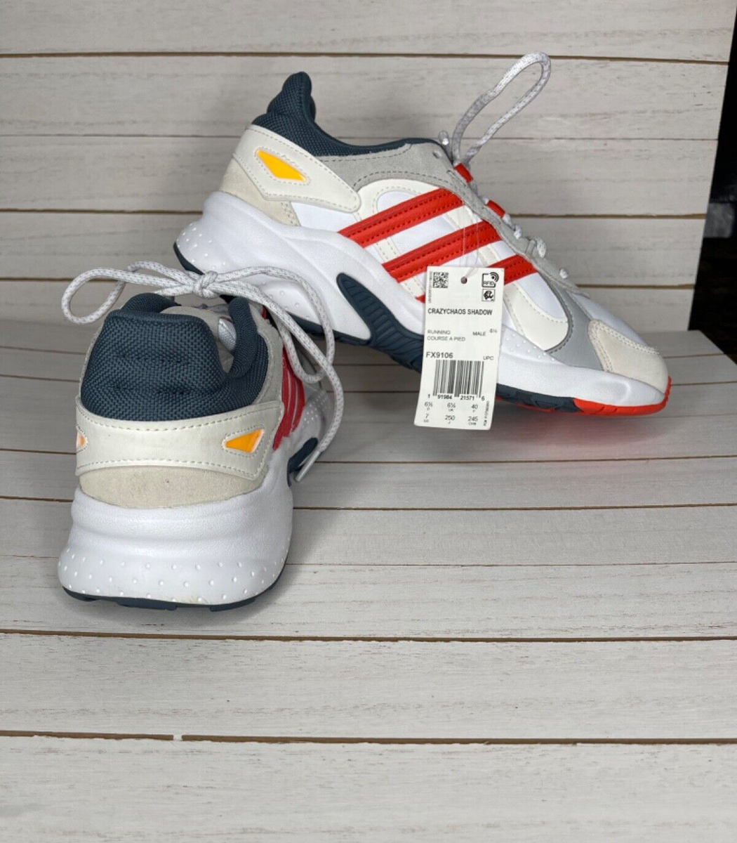 Size 7 - adidas NEO Crazychaos Shadow Beige/Dark Blue/Gray/Red