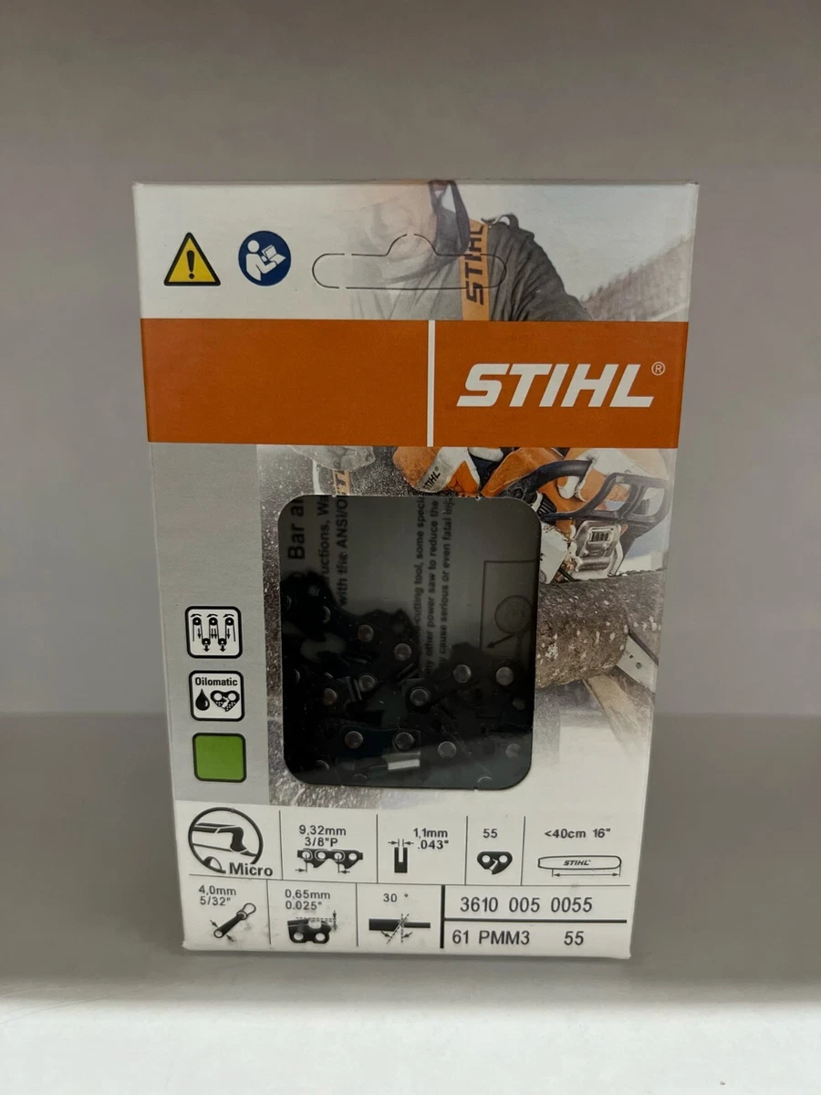 61PMM3 55 STIHL NEW CHAINSAW CHAIN SAW 16 in. 3 8p .43 gauge 55 16 INCH BLADE