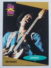1991 Pro Set SuperStars MusiCards #10 Jimi Hendrix