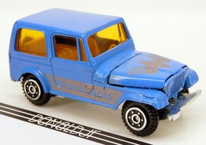 Details About Yatming 1603 Jeep Cj 7 Hard Top Blue Golden Eagle Wmetal Base Cj7 164 Scale