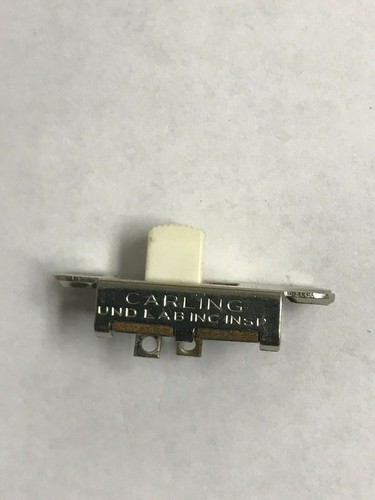 CARLINGTON S0351X SCHIEBESCHALTER 4A 125VAC EIN/AUS "WEISS" DOWPAK  - Bild 4 von 6