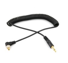 3.5mm to Male Flash PC Sync Cord Cable for Studio Strobe Trigger Lighting