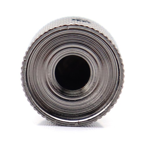 4x Metal Bass Guitar Tone Volume Control Knob without Tooth Splines Black Nickel - Picture 5 of 5