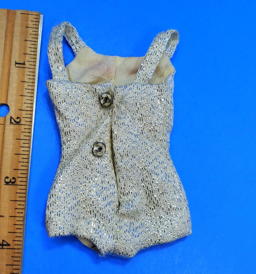 Vintage Ideal Misty Doll Original Silver Swimsuit Excellent 1960's eBay
