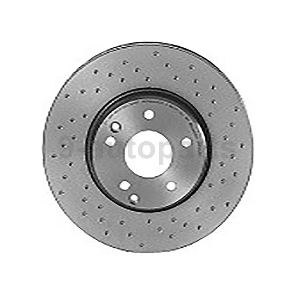 Rotores de freno delanteros traseros Brembo OE pastillas de freno para Mercedes-Benz CLK350 2006-2009 Foto 4 de 4