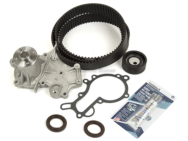 Timing Belt Water Pump Kit Fits 89-95 Suzuki Sidekick Geo Tracker 1.6 SOHC G16KC - Image 2 of 4
