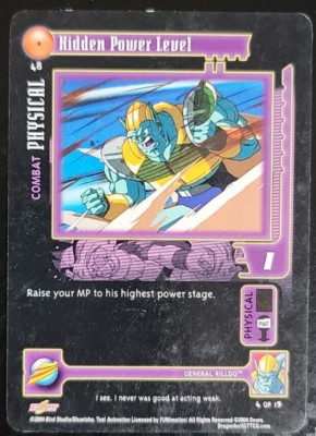 2004 Dragonball GT TCG: Baby Saga Foil Hidden Power Level #48