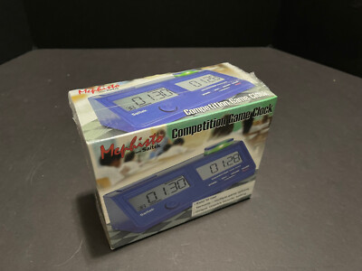 CHESS CLOCK - MEPHISTO from SAITEK Competition Game Clock - BRAND NEW - unopened