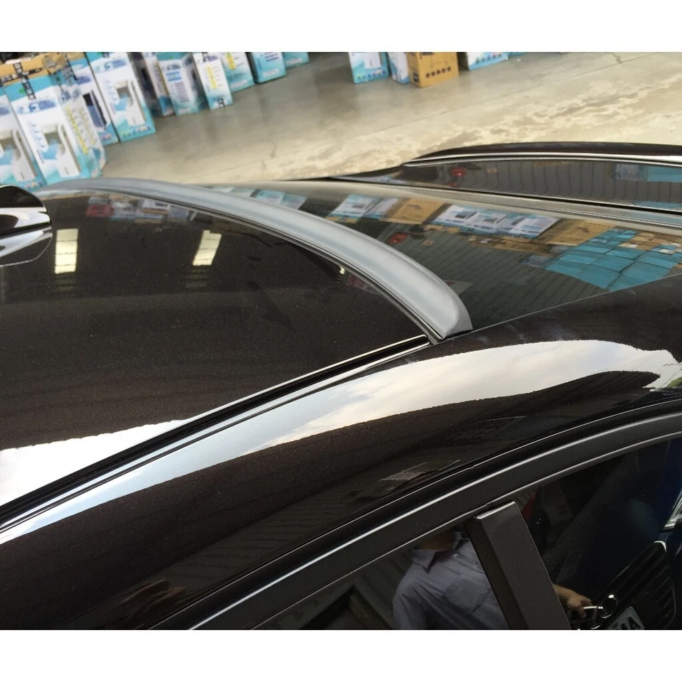 Stock 244R Type Rear Roof Spoiler Wing Fits 2012~2017 Hyundai Verna Accent Sedan - Image 4 of 4
