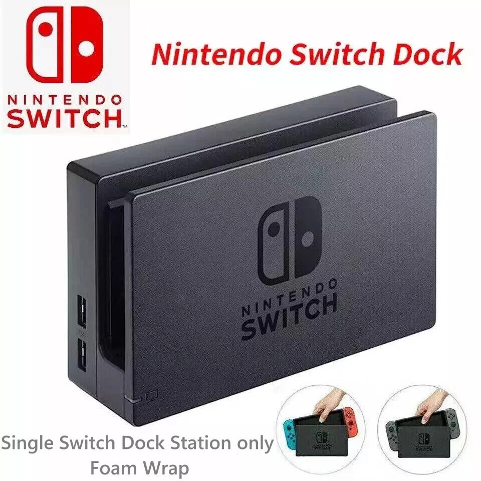 Original Nintendo Switch TV Dock Station, Power Adapter, HDMI