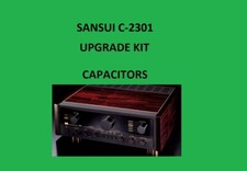 Stereo Preamplifier SANSUI C-2301 Repair KIT - all capacitors