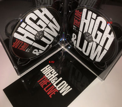 High And Low The Live 2 Disc Blu Ray Limited Edition Concert w