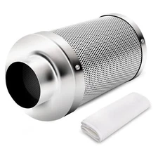 1/2/4/6/8-Pack 4 Inch Air Carbon Filter Indoor Grow Tent Odor Control Scrubber