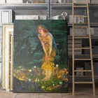 Midsummer Eve Edward Robert Hughes Girl Elves Fairy Tale Canvas Wall Art Print