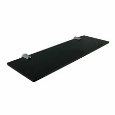 Wall Mounted Acrylic Shelves with Chrome Fixings 3 Sizes & Colours (DS810)