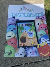 McDonald  s Official Squishmallows Poster 26x36 Happy meal