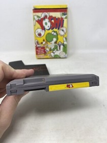 Yoshi NES Cartridge With Box Tested No Manual Ships Fast