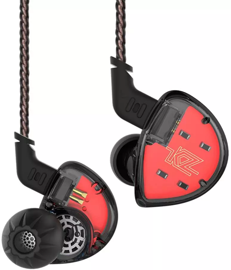 KZ ES4 In Ear Earphones Headphones High Resolution Noise