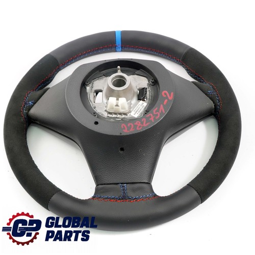 BMW E60 E63 NEU Schwarz Leder / Alcantara M Sportlenkrad Sport Lenkrad 3 Farben - Bild 12 von 12