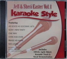Jeff  Sheri Easter Volume 1 Christian Karaoke Style NEW CD G Daywind 6 Songs