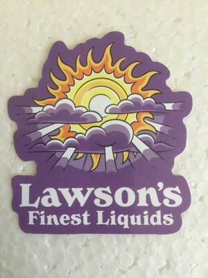Lawson s Finest Liquids Brewing Company Beer Sticker Vermont p
