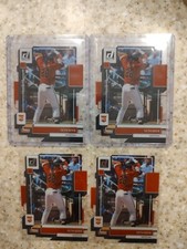(4) 2022 Chronicles Baseball Seth Beer Clearly Donruss RC Arizona Diamondbacks