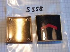 Polizei Italien Dienstgrad Rangabzeichen Metall 1 Stück (s558)