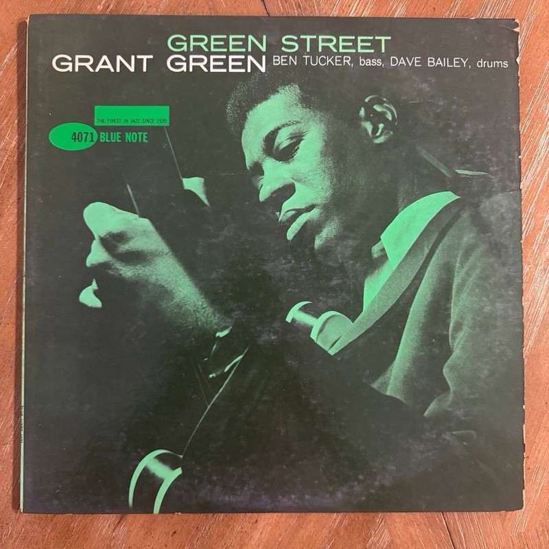 Grant Green Blue Note 4071 LP "Green Street" NY,USA ~ Van Gelder ~ Ear DG