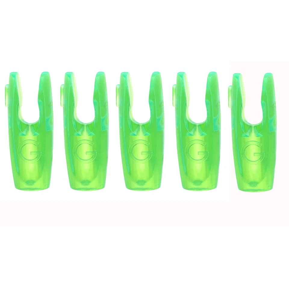 50X Archery Arrow Nocks Tails 3.2mm Pin Nock Plastic Arrow Shaft DIY Hunting - Image 4 of 4