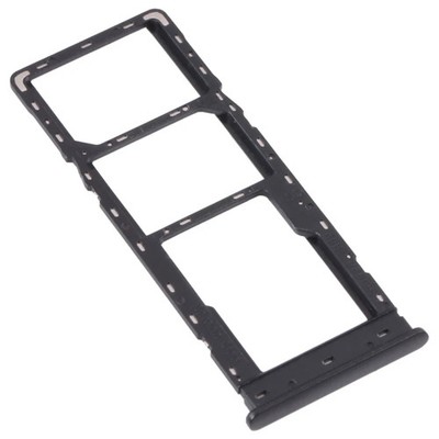 For Tecno Spark 7 Pro SIM Card Tray + SIM Card Tray + Micro SD Card Tray, For T
