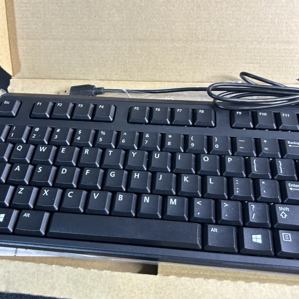DELL KB212-B - USB Wired 104-Key Keyboard - DP/N: 0DJ454 - New Open-Box w Risers - Image 3 of 4