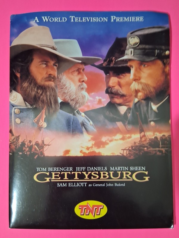 Original 1993 TNT Gettysburg Deluxe Television Premiere Archive