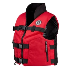 Mustang Accel 100 Foam Fishing Vest - Small - Red-Black MV462602-123-S-216 UP...