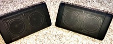 Two OontZ Angle 3 Bluetooth Speakers Black - TESTED