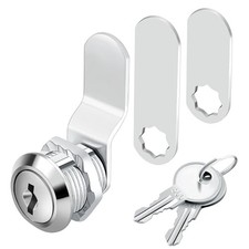 Zzbety 5/8" Cabinet Locks, Keyed Alike, Secure Files, Drawers, Mailbox, RV