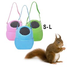 Guinea Pig Travel Carrier Bag Warm Hamster Outgoing Breathable Handbag Pouch