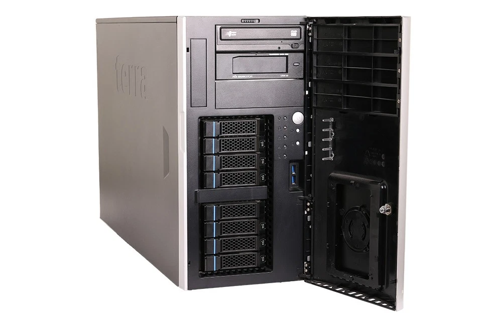 Chenbro SR10782 Standalone Server Chassis inkl. 8x LFF Backplane & redundant PSU - Bild 2 von 4