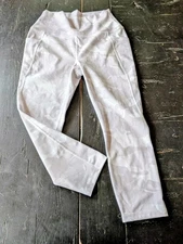 RBX Women's White Camo 3/4 Length Active Athletic Leggings Medium