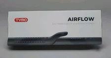 TYMO Airflow 2-in-1 Hair Curler and Straightener Black New In Unsealed Box
