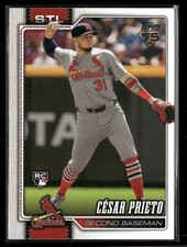 Cesar Prieto 2026 Topps #95 RC St. Louis Cardinals 1