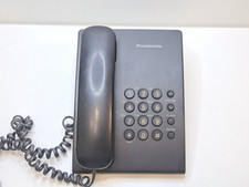 Vintage Corded Telephone Panasonic KX-TS2350UAB Original SOLD AS NON-WORKING