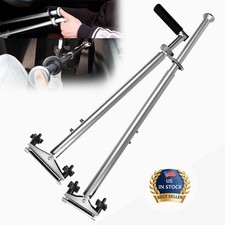 Handicap Driving Hand Controls Universal Portable for Disabled Drivers Silver