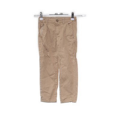 H&M, Chino, Größe: 110, RELAXED FIT ADJUSTABLE WAIST TAPERED LEG, Beige #2Gs