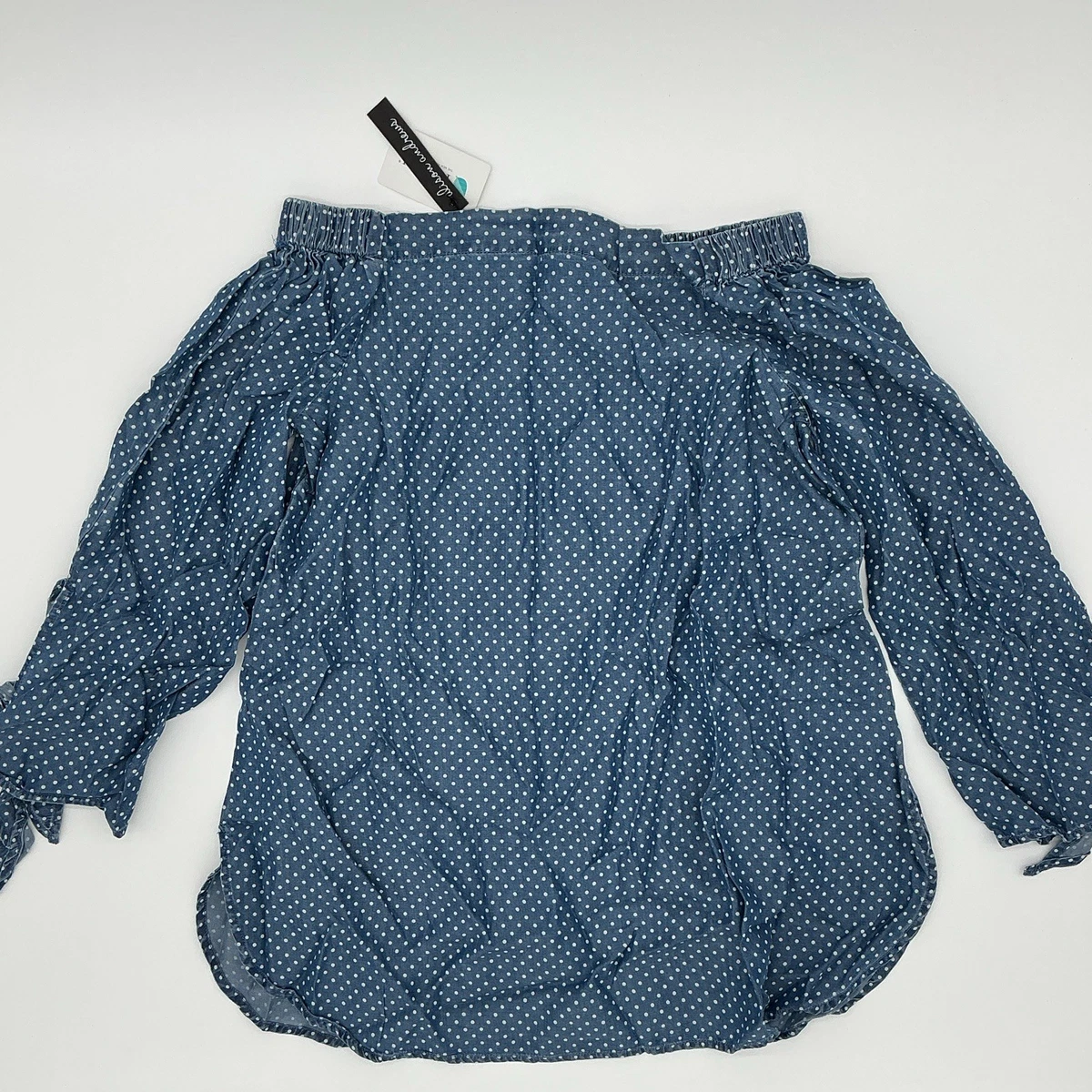 Polka Dot Off the Shoulder Tops for Women for sale | eBay