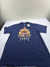 Nike Indiana Fever WNBA Blue Graphic T-Shirt Basketball Mens Sz XL $45 Tags